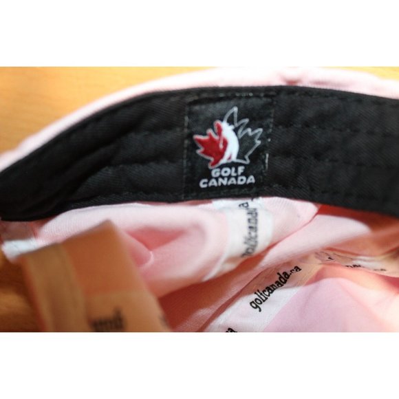 RBC Canadian Open 2015 Glen Abbey Golf Snapback Cap Hat Womens One Size Pink - Picture 7 of 9